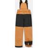 Two-Piece Play Snowsuit with Contrast Jacket, Brown Sugar - Snowsuits - 3