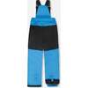 Two-Piece Play Snowsuit with Printed Jacket, Blue - Snowsuits - 4