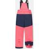 Two-Piece Play Snowsuit with Printed Jacket, Flash Coral - Snowsuits - 5