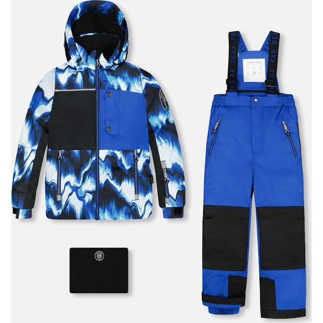 Two-Piece Play Snowsuit, Blue