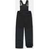 Two-Piece Play Snowsuit with Printed Jacket, Black - Snowsuits - 5