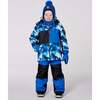 Two-Piece Play Snowsuit, Blue - Snowsuits - 2