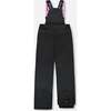 Two-Piece Play Snowsuit with Multicolor Print Jacket, Black - Snowsuits - 5