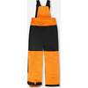 Two-Piece Play Snowsuit, Bright Orange - Snowsuits - 4