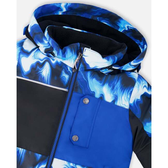 Two-Piece Play Snowsuit, Blue - Snowsuits - 6