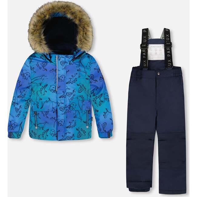 Two-Piece Discover Snowsuit, Navy Blue