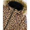 Two-Piece Play Snowsuit, Beige Leopard - Snowsuits - 5