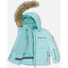 Two-Piece Play Snowsuit, Blue Flower Print - Snowsuits - 7