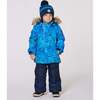 Two-Piece Discover Snowsuit, Navy Blue - Snowsuits - 4