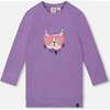 Super Softtunic Tee with Graphic Print Purple, Purple Gray - Tank Tops - 1 - thumbnail