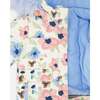 Two-Piece Discover Snowsuit with Printed Jacket, Light Blue - Snowsuits - 3
