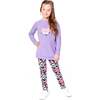 Super Softtunic Tee with Graphic Print Purple, Purple Gray - Tank Tops - 2