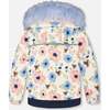 Two-Piece Discover Snowsuit with Printed Jacket, Light Blue - Snowsuits - 4
