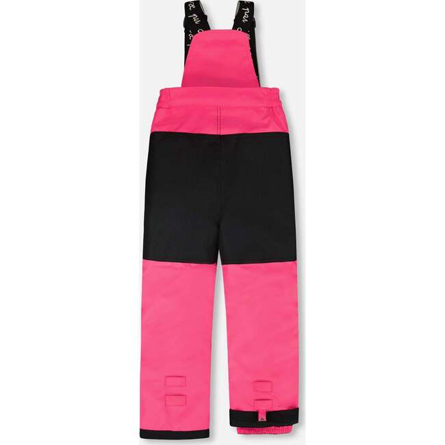 Two-Piece Play Snowsuit, Fuchsia - Snowsuits - 4