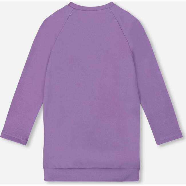 Super Softtunic Tee with Graphic Print Purple, Purple Gray - Tank Tops - 3