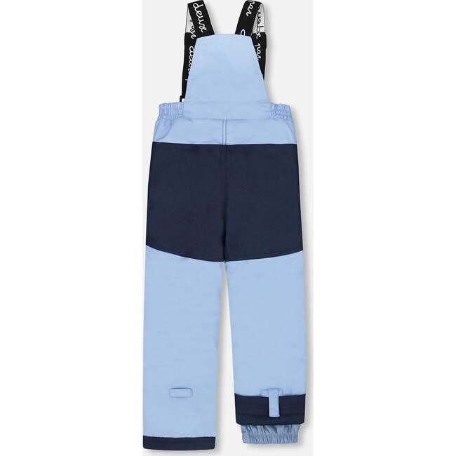 Two-Piece Discover Snowsuit with Printed Jacket, Light Blue - Snowsuits - 5