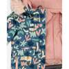 Two-Piece Discover Snowsuit with Printed Jacket, Dusty Pink - Snowsuits - 5