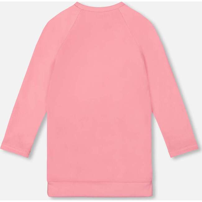 Super Soft Tunic Tee with Embroidered Pockets, Light Pink - Tank Tops - 3