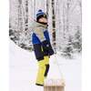 Two-Piece Play Snowsuit, Bright Yellow Green - Snowsuits - 2