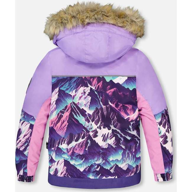 Two-Piece Play Snowsuit, Dark Purple - Snowsuits - 4