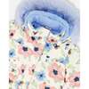 Two-Piece Discover Snowsuit with Printed Jacket, Light Blue - Snowsuits - 6