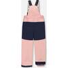 Two-Piece Discover Snowsuit with Printed Jacket, Dusty Pink - Snowsuits - 7