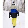 Two-Piece Play Snowsuit, Bright Yellow Green - Snowsuits - 3