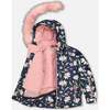 Two-Piece Play Snowsuit Flower Print, Dusty Pink - Snowsuits - 7