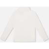 Super Soft Ribbed Mock Neck Top Off-, White - Shirts - 3