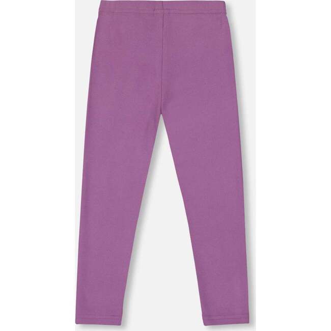 Super Soft Ribbed Leggings, Lavender - Leggings - 3