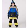 Two-Piece Play Snowsuit, Bright Yellow Green - Snowsuits - 4