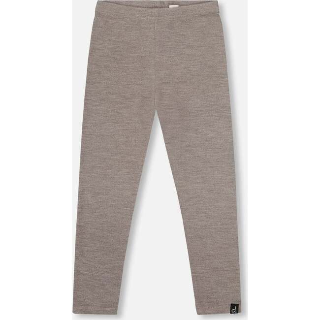 Super Soft Ribbed Leggings, Heather Gray - Leggings - 1