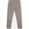 Super Soft Ribbed Leggings, Heather Gray - Leggings - 1 - thumbnail