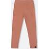Super Soft Ribbed Leggings, Dusty Pink - Leggings - 1 - thumbnail