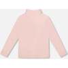 Super Soft Ribbed Mock Neck Top, Pink - Shirts - 3