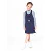 Super Soft Ribbed Mock Neck Top, Blue Gray - Shirts - 2