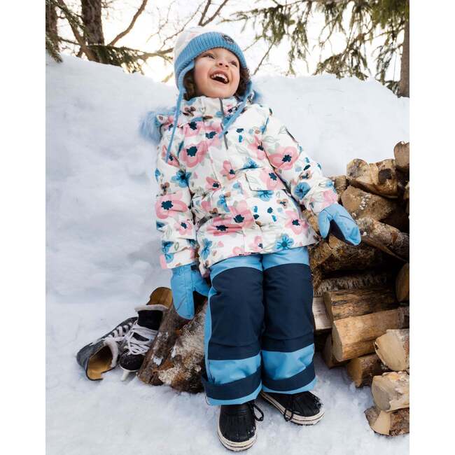 Two-Piece Baby Play Snowsuit, Light Blue - Snowsuits - 2