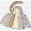 Two-Piece Baby Snug Snowsuit, Gray - Snowsuits - 3