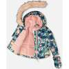 Two-Piece Baby Play Snowsuit, Dusty Pink - Snowsuits - 3
