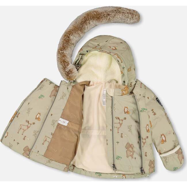 Two-Piece Baby Snug Snowsuit, Chanterelle - Snowsuits - 4