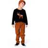 Twill Jogger Pants with Patch Pockets Brown, Brown - Pants - 2