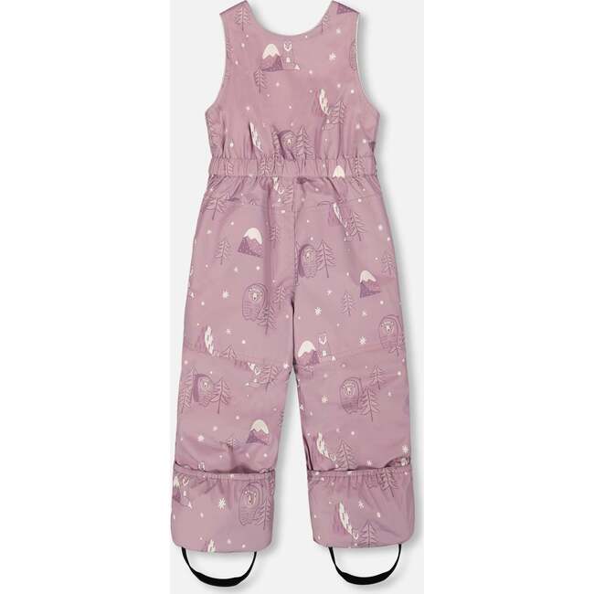 Two-Piece Baby Snug Snowsuit, Purple Bear Print - Snowsuits - 5