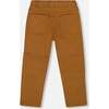 Twill Jogger Pants with Patch Pockets Brown, Brown - Pants - 3