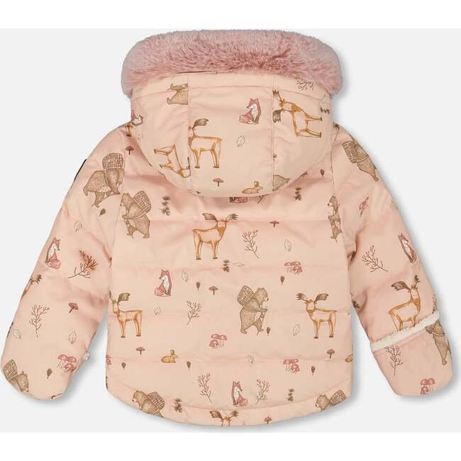 Two-Piece Baby Snug Snowsuit, Dusty Pink - Snowsuits - 5