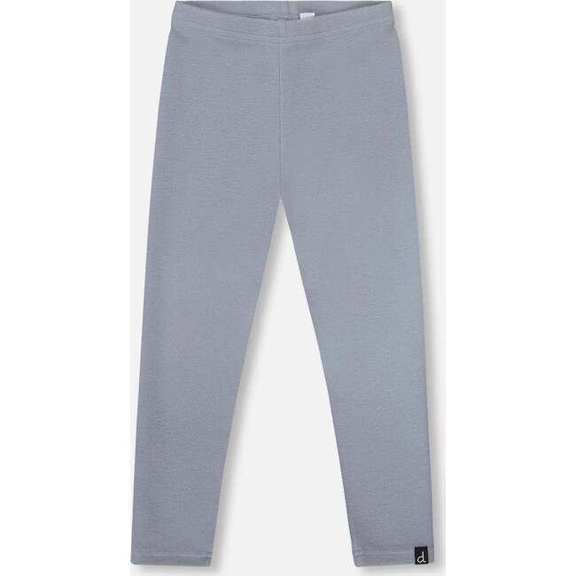 Super Soft Ribbed Leggings, Blue Gray