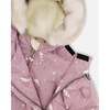 Two-Piece Baby Snug Snowsuit, Purple Bear Print - Snowsuits - 6