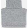 Turtleneck Neckwarmer, Heather Gray - Scarves - 3