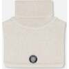 Turtleneck Neckwarmer, Off-White - Scarves - 1 - thumbnail