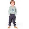Twill Jogger Cargo Pants Dark Gray, Dark Gray Blue - Pants - 2