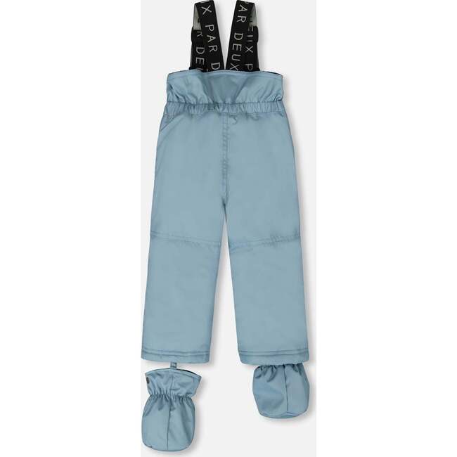 Two-Piece Baby Play Snowsuit, Blue Gray - Snowsuits - 6